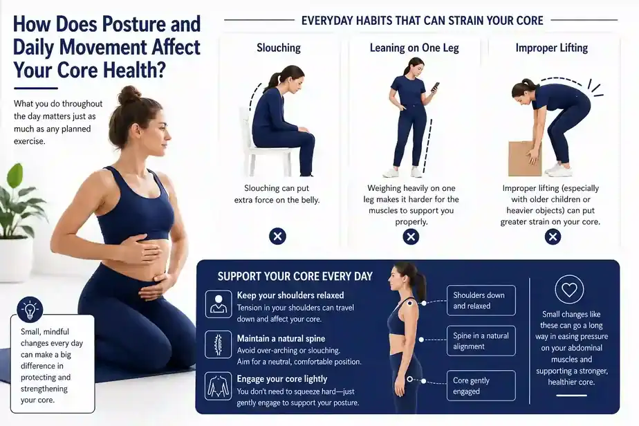 How Does Posture and Daily Movement Affect Your Core Health Oldham?